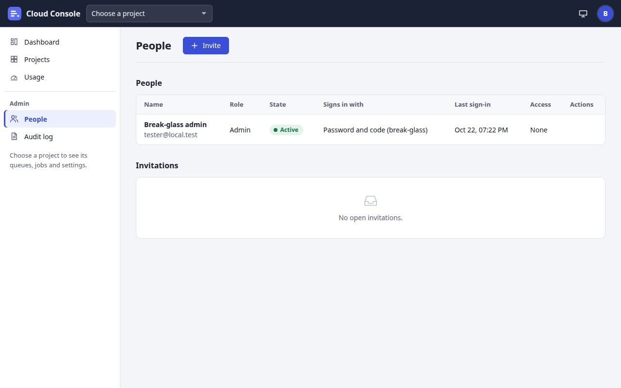 People page at laptop width